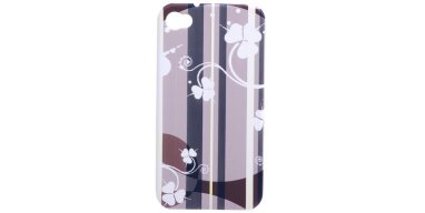 iPhone 4 luxus cover med kl�ver, m�rk