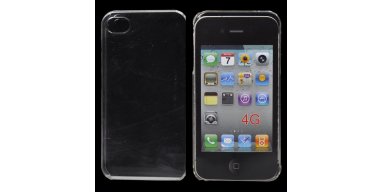 Gennemsigtigt iPhone 4 / 4S TPU Cover