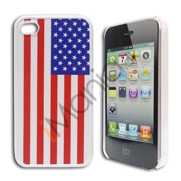 iPhone 4 / 4S cover med USA\'s flag