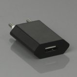 iPhone 220v USB lader, sort
