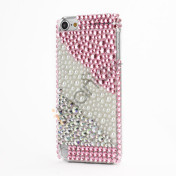 Glitrende Smykkesten og Perler Krystal Beskyttende Case til iPod Touch 5