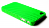 iPhone 4 / 4S cover perforeret gr�n