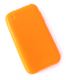 iPhone 3G 3GS cover i silikone med camouflagem�nster, orange
