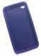 Silikonecover til iPhone 4, marinebl�