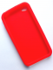 Silikonecover til iPhone 4, r�d