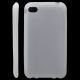 iPhone 5 cover - Bl�d silikone, gennemsigtig