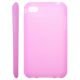 iPhone 5 cover - Bl�d silikone, pink