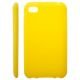 iPhone 5 cover - Bl�d silikone, gul