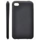 iPhone 5 cover - Bl�d silikone, sort
