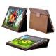 iPad 2 / Den Nye iPad 3 l�der etui, brun