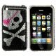 iPhone 3G bling cover med d�dningehoved
