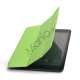 Slim Tri-fold Single Front L�der Stand Smart Cover Case til iPad Mini - Gr�n
