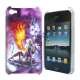 iPhone 4 / 4S bling cover Magisk troldkvinde med flammevinger