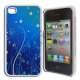 iPhone 4 / 4S cover, Bl�t med blomster