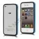 iPhone 4 / 4S bumper, bl� og sort