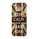 Keep Calm and Carry on Union Jack Flag Plastic Case iPhone 5 cover
