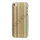 Farvelagt Lodret Bar Hard Cover Case til iPhone 5