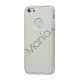 Slim Hexagon TPU Case iPhone 5 cover - Hvid