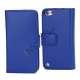 Magnetisk Folio Bog L�der Kreditkort tegnebog taske til iPod Touch 5 - Bl�