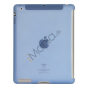 Naked Smart Cover Companion Silikone Taske til Den Nye iPad 2. 3. 4. Gen - Baby Blue