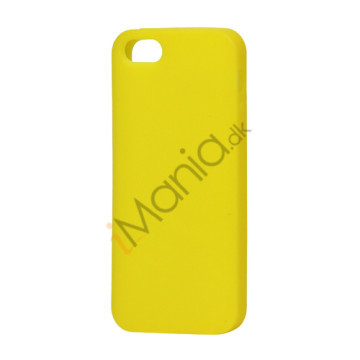 Blødt Silikone Case Cover til iPhone 5  - Gul