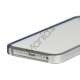 Luksus Aluminum Metal Bumper Ramme Case til iPhone 5 og 5S - Blå / Sort