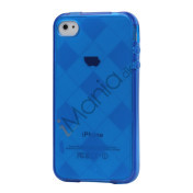 Ternet iPhone 4 4S TPU Cover - Blå