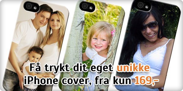 Design dit helt eget unikke cover til iPhone 4, 4S eller iPhone 5 