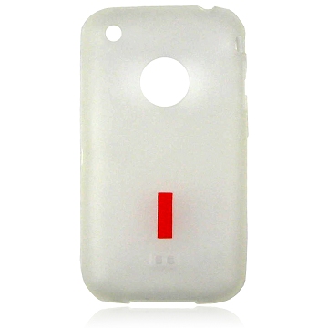 iPhone 3G TPU cover, hvid