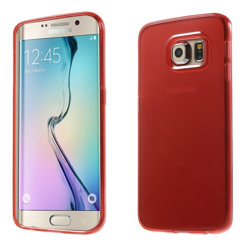 Samsung S6 Edge cover i rød