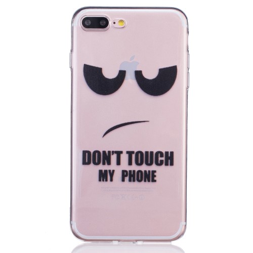 iPhone 7+/8+ TPU cover - DO NOT TOUCH MY PHONE