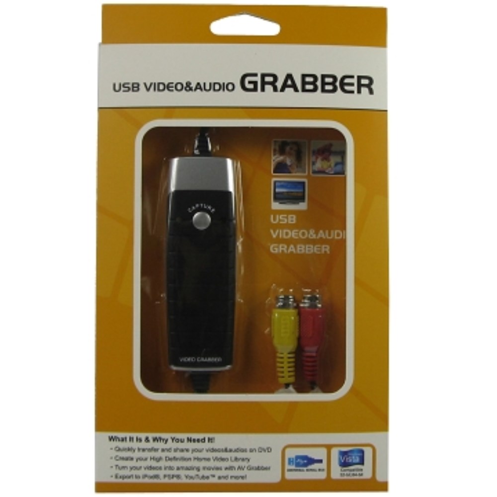 USB AV-grabber - Overspil dine gamle VHS-bånd