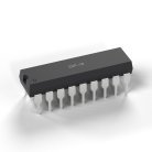 LM3916N - 10-step VU-meter LED driver, DIP-18, NOS