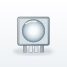 Vishay Telefunken TLWW76 - white TELUX LED, 7.62 mm through-hole