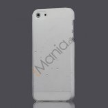 Vanddråbe Regndråbe Shade Hard Skin Case iPhone 5 cover - Hvid
