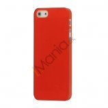Flash Powder Hard Crystal Case Cover til iPhone 5 - Rød