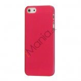 Flash Powder Hard Crystal Case Cover til iPhone 5 - Pink