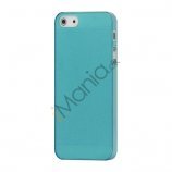Flash Powder Hard Crystal Case Cover til iPhone 5 - Blå