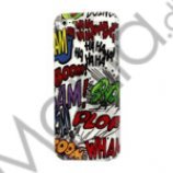 iPhone 5 Scribbles Hard Plastic Case Cover