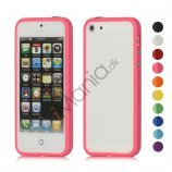 Stilfuld Plastic & TPU Combo Bumper Case Cover til iPhone 5