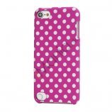 Hvide prikker & Rose Baggrund 2 i 1 Snap-On protektor Hard Case til iPod Touch 5