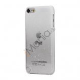 Cover med gradvist farveskift og regndråber Hard Case til iPod Touch 5 - Hvid