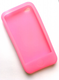 Silikonecover til iPhone 4, pink