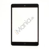iPad Mini frontpanel inkl glas, digitizer, homeknap og IC chip, sort