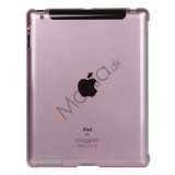 Klar Smart Cover Companion Crystal Case til iPad 2 Den nye iPad 3rd Generation - Pink