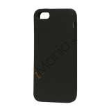 Blødt Silikone Case Cover til iPhone 5  - Sort