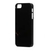 Glimmer Slim Hard Plastic Case til iPhone 5 - Sort
