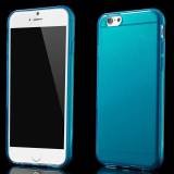 Gennemsigtigt iPhone 6 cover i TPU, blå
