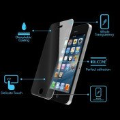 iPhone 5 hærdet glas - Premium tempered glass screen protector