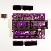 65uino Rev 1.1 Kit (SMD, stik og sokler inkl)
